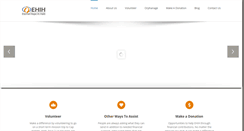 Desktop Screenshot of eternalhopeinhaiti.com